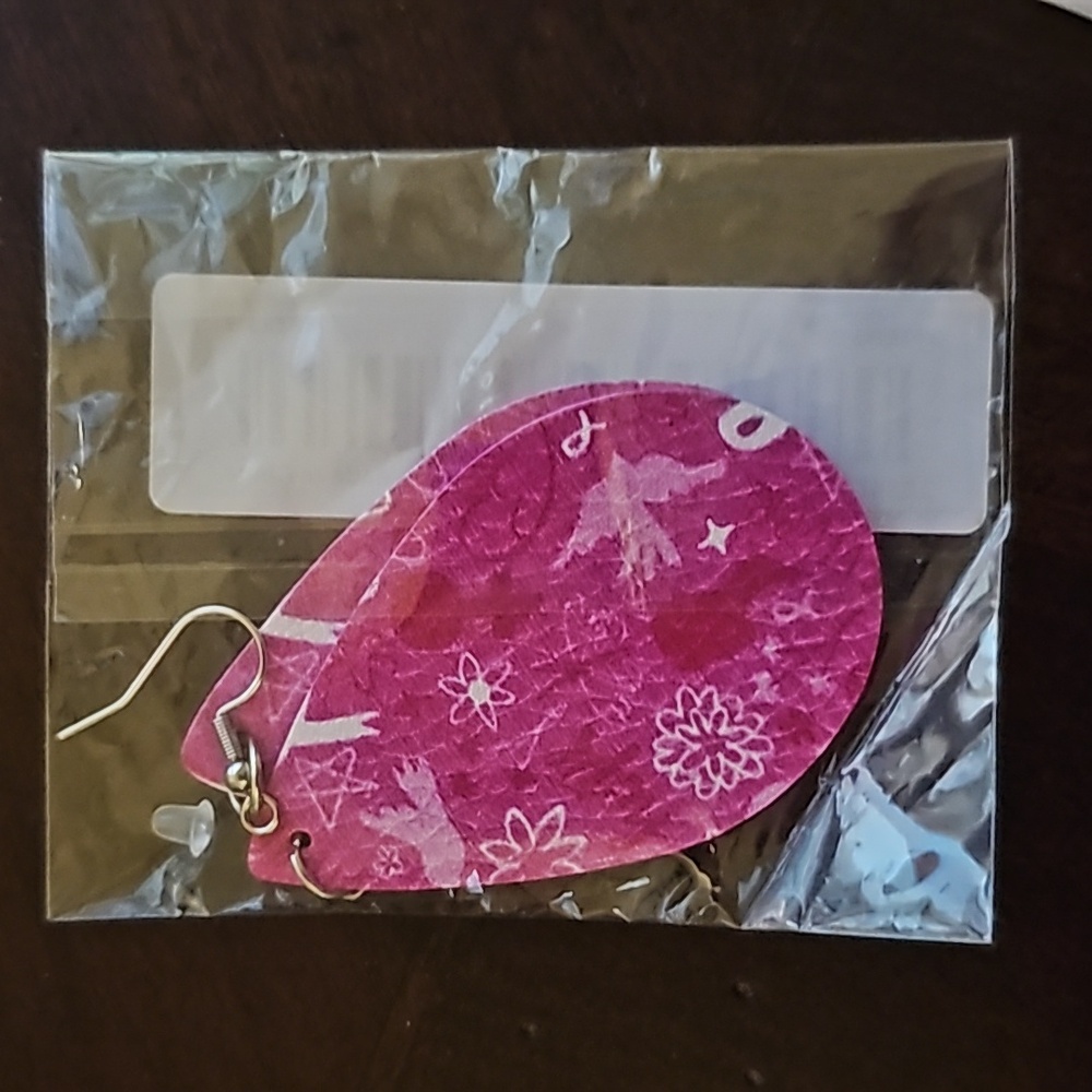 Breast Cancer Awareness Earrings